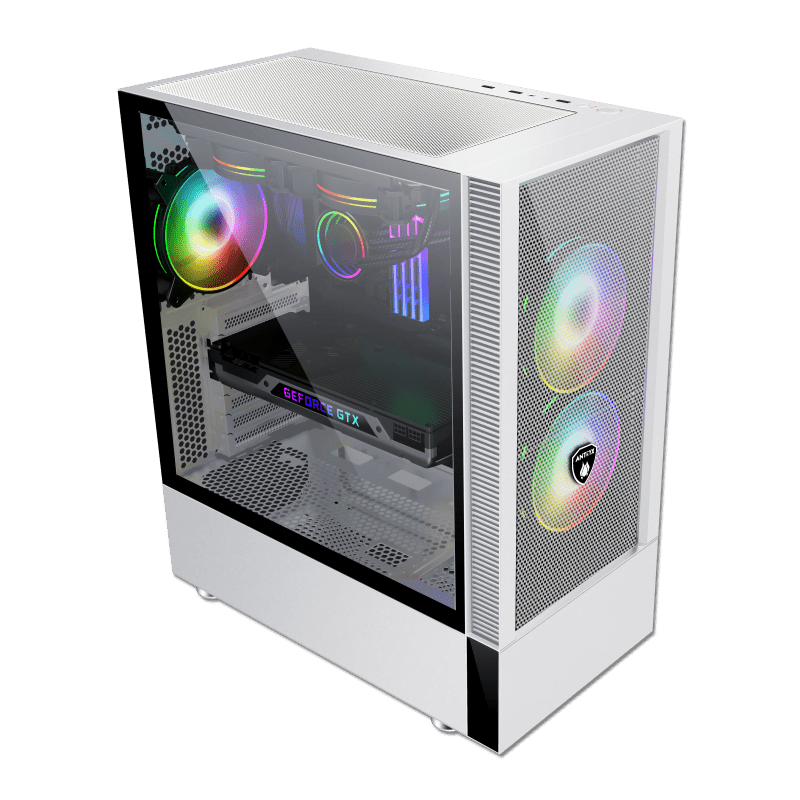 CASE ANTRYX RX 460 MESH WHITE USB3.0, FAN X3, VIDRIO  TEMPLADO (AC - RX460MW) AC-RX460MW - SMART BUSINESS