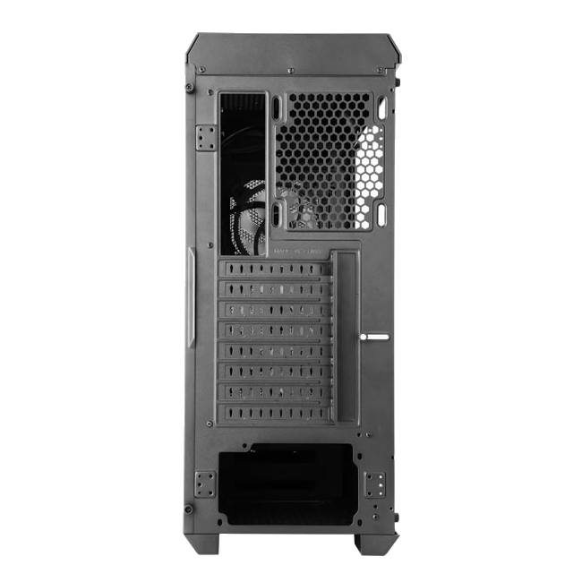 CASE ANTRYX SENTRY SE S/FUENTE (AC - FX260SEK - T3DR) PANEL DE VIDRIO | 3 VENTILADORES | LED ARGB | NEGRO AC-FX260SEK-T3DR - SMART BUSINESS