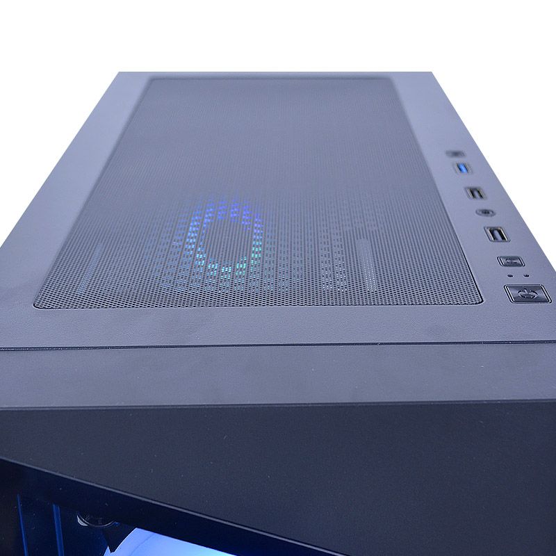 CASE ATX ARIES 06 FUENTE 600W, 2XUSB2.0, 1XUSB3.0, AUDIO HD, 4X12CM LED ARGB COOLER, VT LATERAL MEDIDAS: 410 X 210 X 450MM 2X3.5HDD, 2X2.5SDD INTERNO ARIES-06 - SMART BUSINESS