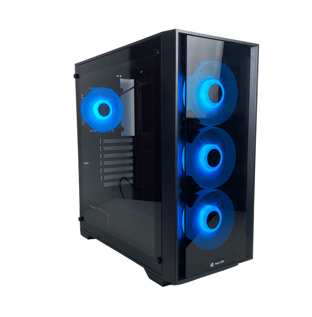 CASE ATX ARIES 10, FUENTE 600W, 2XUSB2.0, 1XUSB3.0, AUDIO HD, 4X12CM LED RGB COOLER, VT LATERAL, MEDIDAS: 410 X 210 X 450MM, 2X3.5HDD, 2X2.5SDD INTERNO ARIES-10 - SMART BUSINESS