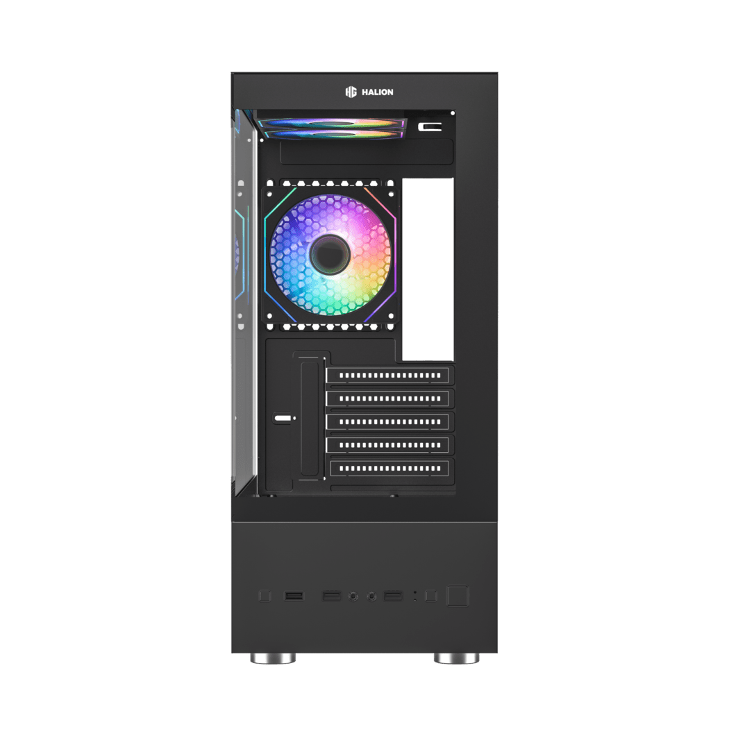 CASE ATX BUFFALO CR41, FUENTE 500W, 2XUSB 2.0, 1XUSB 3.0, AUDIO HD, MICRÓFONO HD, 3X12CM LED RGB COOLER, VT LATERAL Y FRONTAL. MEDIDAS: 340 X 200 X 452MM, 2X3.5HDD, 1X2.5SDD INTERNO BUFFALO-CR41 - SMART BUSINESS