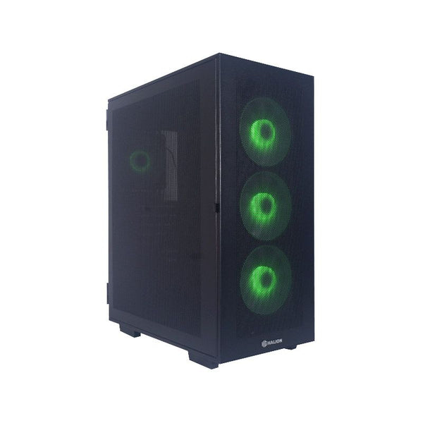 CASE ATX, DRAGON C480M, Case sin Fuente, 2xUSB 2.0, 1xUSB 3.0, Audio HD, 4x12CM LED RGB COOLER, Malla lateral, Medidas: 380 x 210 x 490 mm, 2x3.5HDD, 2x2.5SDD interno DRAGON-C480M - SMART BUSINESS