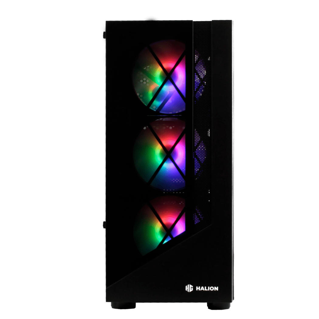 CASE ATX DRAGON CR15, FUENTE 500W, 2XUSB 2.0, 1XUSB 3.0, AUDIO HD, 4X12CM LED RAINBOW COOLER, VT FRONTAL Y LATERAL, MEDIDAS: 365 X 200 X 455MM, 2X3.5HDD, 2X2.5SDD INTERNO DRAGON-CR15 - SMART BUSINESS