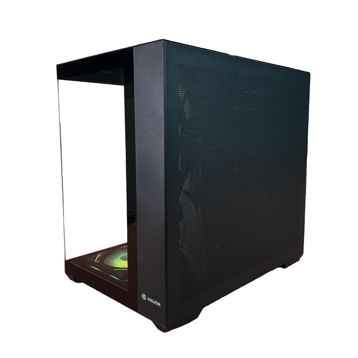 CASE ATX, FISH TANK C708, Case sin Fuente, 1xUSB2.0, 1xUSB3.0, Audio HD, 6x12CM LED ARGB COOLER, Control remoto, VT lateral y frontal, Medidas: 425 x 285 x 415mm, 1x3.5HDD, 2x2.5SDD interno FISH-TANK-C708-BL - SMART BUSINESS