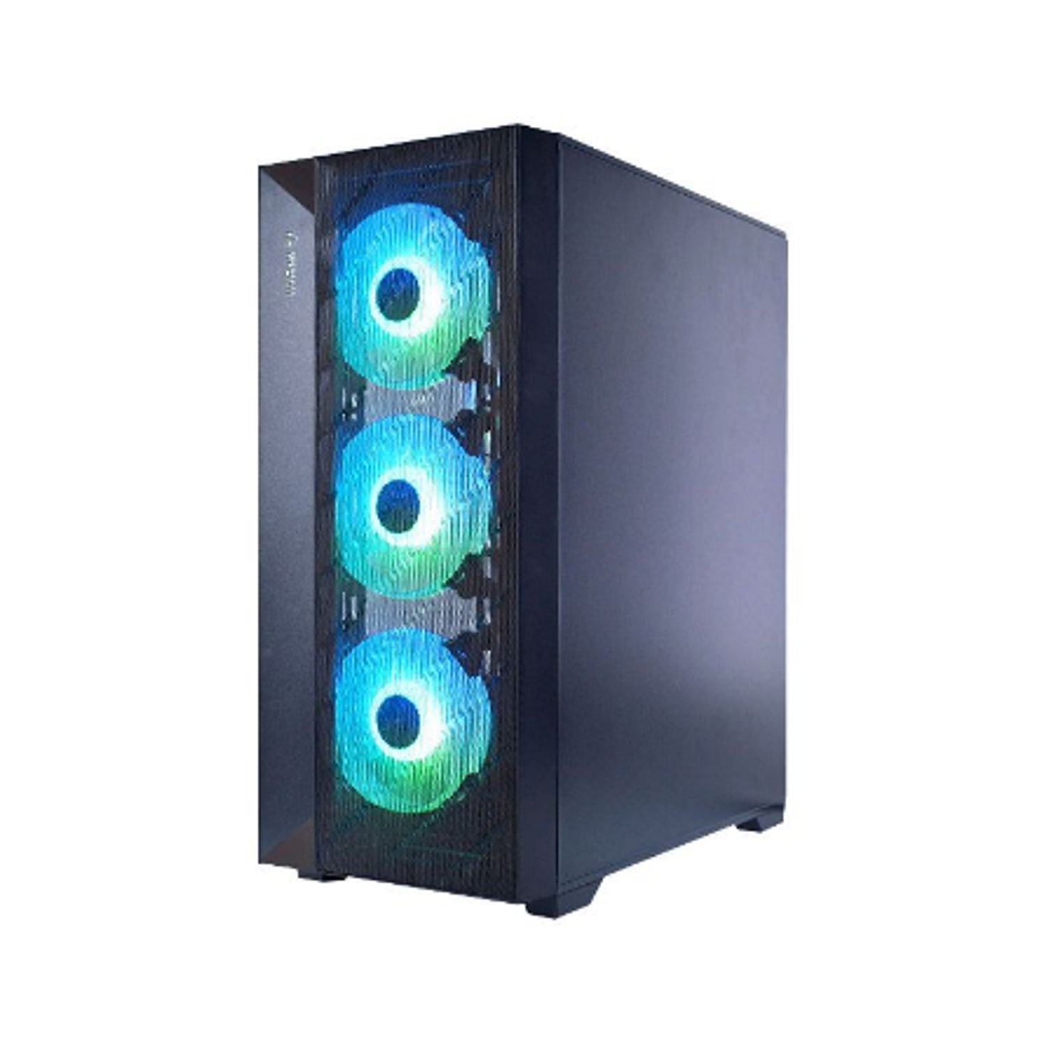 CASE ATX FOXTROT 02, Case sin Fuente, 2xUSB 2.0, 1xUSB 3.0, Audio HD, 4x12CM LED ARGB COOLER, VT lateral. Medidas: 410 x 210 x 450 mm, 2x3.5HDD, 2x2.5SDD interno FOXTROT-02 - SMART BUSINESS