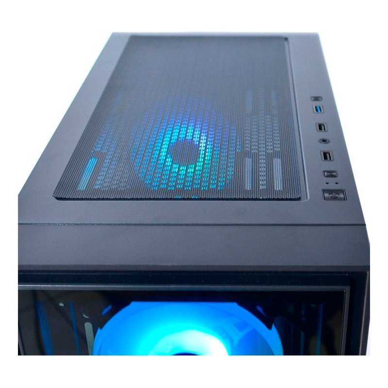 CASE ATX FOXTROT 05 Case sin Fuente 2xUSB 2.0, 1xUSB 3.0, Audio HD, 4x12CM LED ARGB COOLER, VT lateral Medidas: 410 x 210 x 450 mm 2x3.5HDD, 2x2.5SDD interno FOXTROT-06 - SMART BUSINESS
