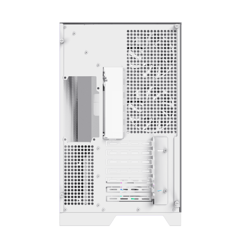 CASE ATX INFINITY PRO WT, 1xUSB 3.0, USB TYPE C, CHASIS VIDRIO TEMPLADO SUPERIOR, LATERAL Y FRONTAL. Medidas: 418 x 272 x 454mm, 1x3.5HDD, 3x3.5SDD interno, Color: Blanco INFINITY-PRO-WT - SMART BUSINESS