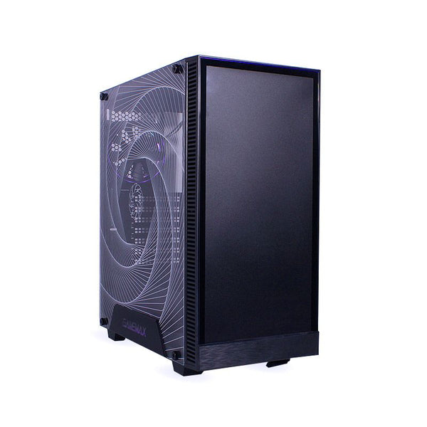 CASE ATX KREATOR, Case sin Fuente, 1xUSB 2.0, 1xUSB 3.0, Audio HD, 1x12CM LED ARGB COOLER, VT frontal y lateral, Medidas: 305 x 210 x 450mm, 2x3.5HDD, 2x2.5SDD interno KREATOR - SMART BUSINESS