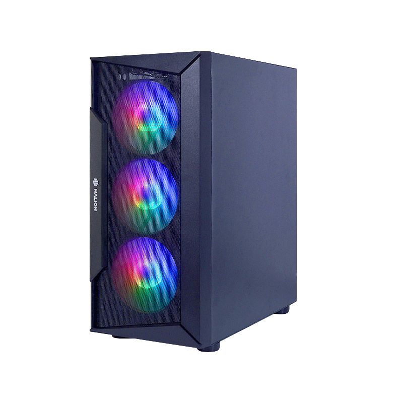CASE ATX MARTE CR28, FUENTE 500W, 2xUSB 2.0, 1xUSB 3.0, Audio HD, 4x12CM LED RAINBOW COOLER, VT lateral, Medidas: 365 x 200 x 455mm, 2x3.5HDD, 2x2.5SDD interno MARTE-CR28 - SMART BUSINESS