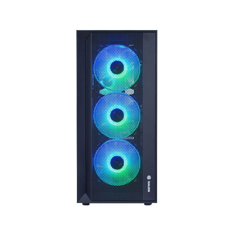 CASE ATX TORNADO 04BK, FUENTE 600W, 2XUSB 2.0, 1XUSB 3.0, AUDIO HD, 4X12CM LED ARGB COOLER, VT LATERAL, MEDIDAS: 370 X 200 X 445MM, 2X3.5HDD, 2X2.5SDD INTERNO TORNADO-04BK - SMART BUSINESS