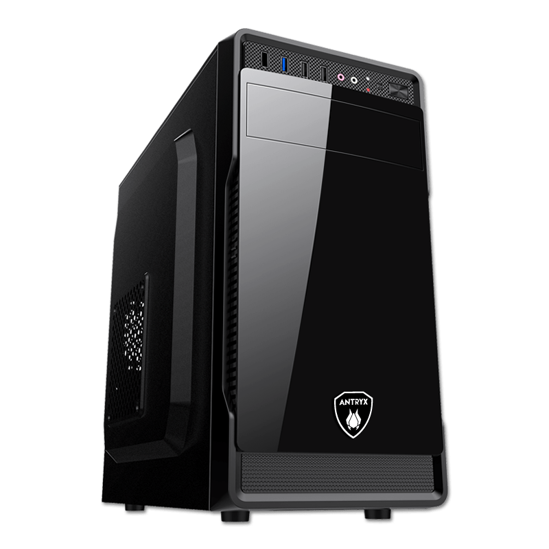 CASE C/FUENTE 350W ANTRYX ELEGANT 530 USB3.0 (AC- E530M-350CP)  - SMART BUSINESS