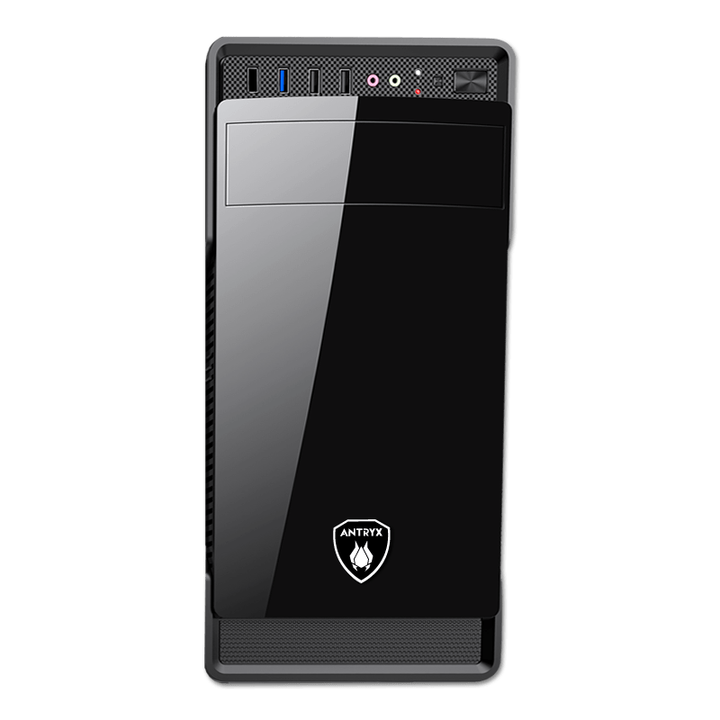 CASE C/FUENTE 350W ANTRYX ELEGANT 530 USB3.0 (AC- E530M-350CP)  - SMART BUSINESS