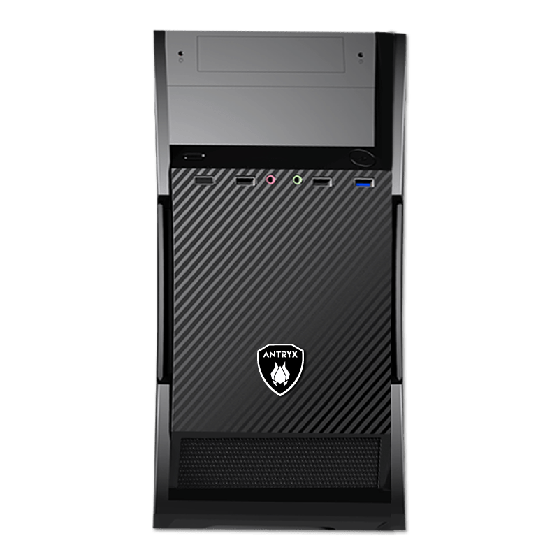 CASE C/FUENTE 350W ANTRYX ELEGANT 570 USB3.0 (AC- E570M-350CP) - SMART BUSINESS