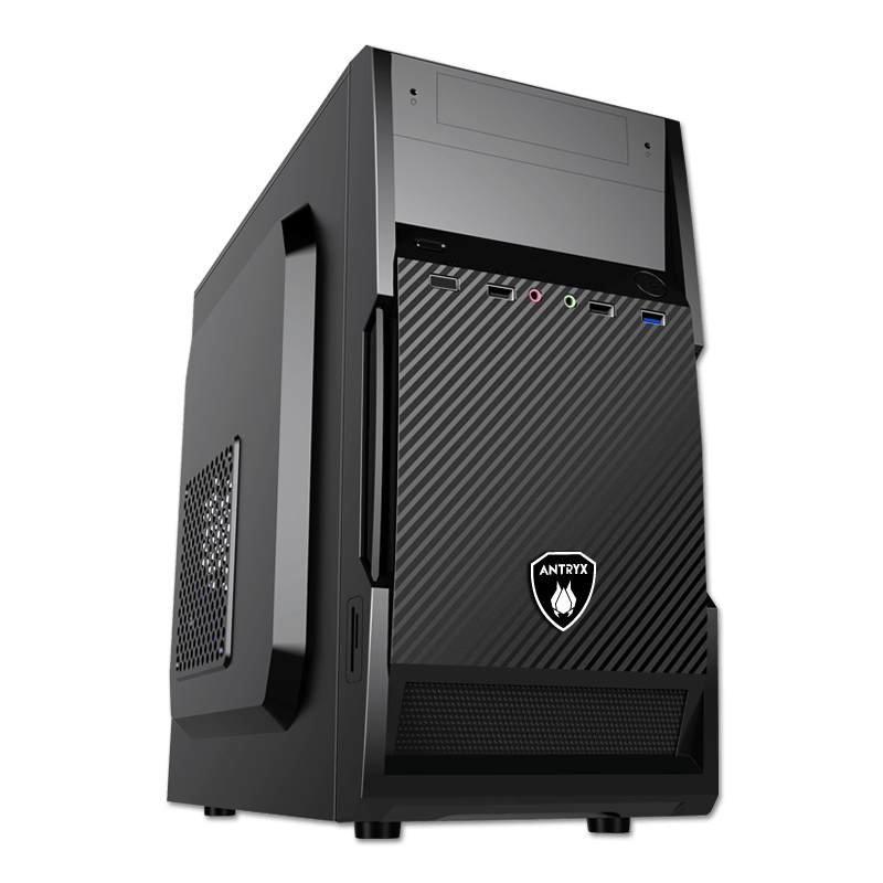 CASE C/FUENTE 350W ANTRYX ELEGANT 570 USB3.0 (AC - E570M - 350CP) AC- E570M-350CP - SMART BUSINESS