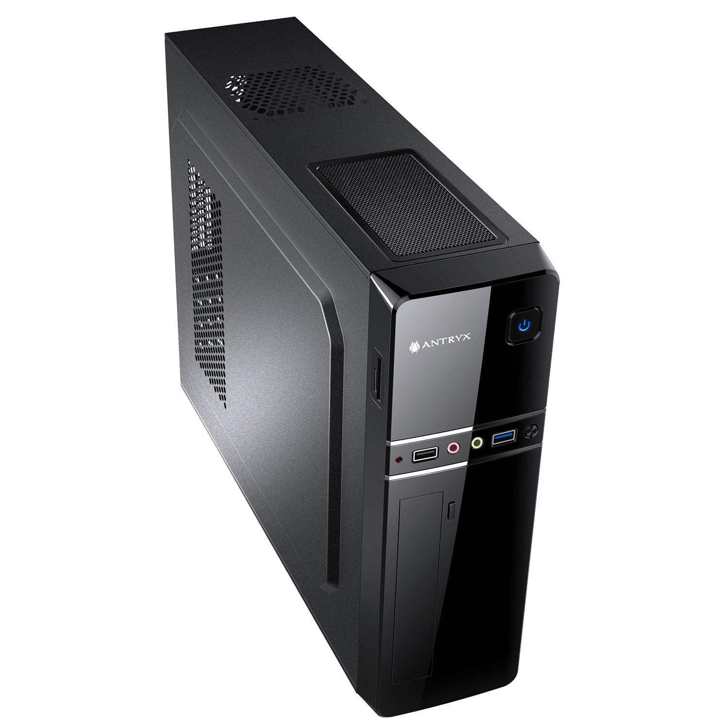 CASE C/FUENTE 350W ANTRYX XTREME SLIM XS - 110 MATX  USB 3.0 (AC - XS110K - 350CP)    AC-XS110K-350CP - SMART BUSINESS