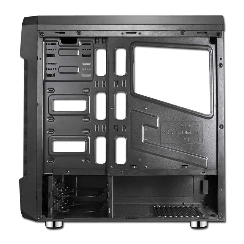 CASE C/FUENTE B600W ANTRYX RX VORTEX TG, FAN X3,  C/CINTA LED (AC - RX375TGK - 600CP) AC-RX375TGK-600CP - SMART BUSINESS