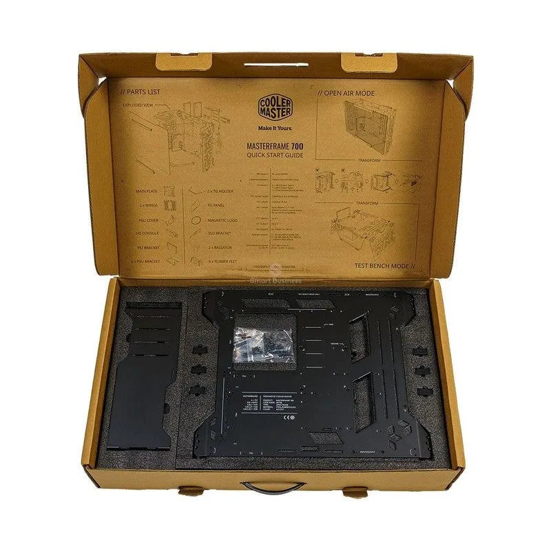 Case Cooler Master Masterframe 700 Sin Fuente Vidrio Templado Usb 3.2/Usb 3.1 (Pn:Mcf-Mf700-Kgnn-S00) - SMART BUSINESS