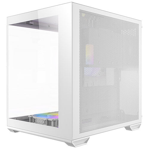 CASE GAMER ANTEC CX60M ARGB WHITE MICRO - ATX MINI TOWER CON PANEL DE VIDRIO TEMPLADO Y ILUMINACIÓN PERSONALIZABLE 0-761345-10218-6 - SMART BUSINESS