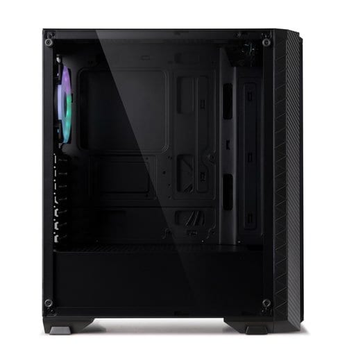 CASE GAMER GAME PRO GP7681B CON 4 VENTILADORES RGB, DISEÑO ATX, PANEL LATERAL TRANSPARENTE, EXCELENTE FLUJO DE AIRE, IDEAL PARA ENSAMBLES POTENTES GP7681B - SMART BUSINESS