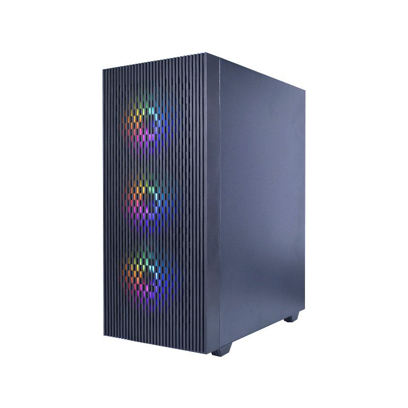 CASE GAMER GAMEMAX EDGE BK MALLA 4-FRGB SIN FUENTE - SMART BUSINESS