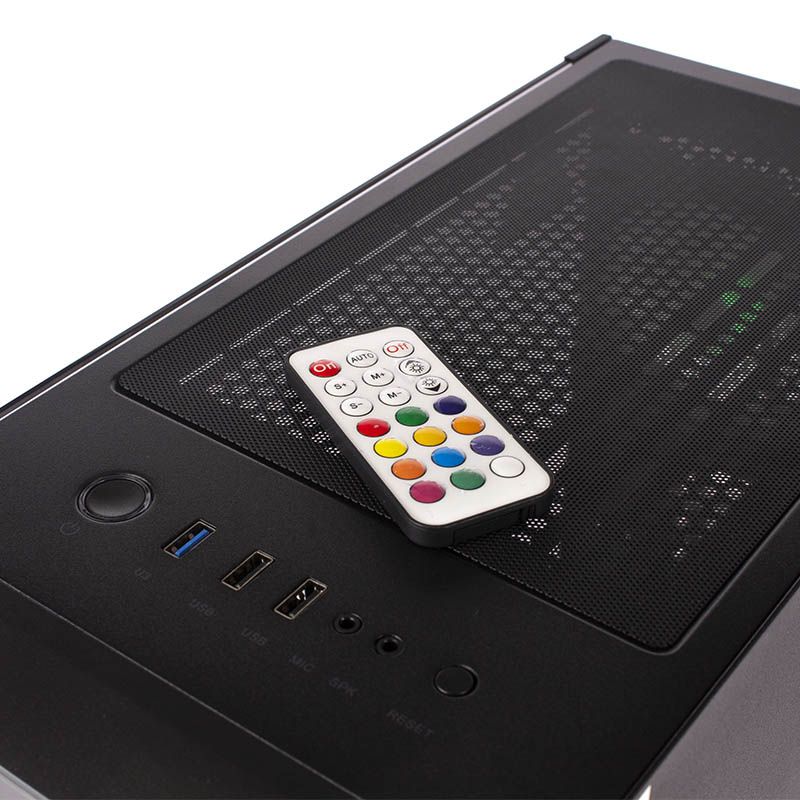 CASE GAMER HALION MIRAGE C302 SIN FUENTE VT 4XRGB AFHAM - SMART BUSINESS