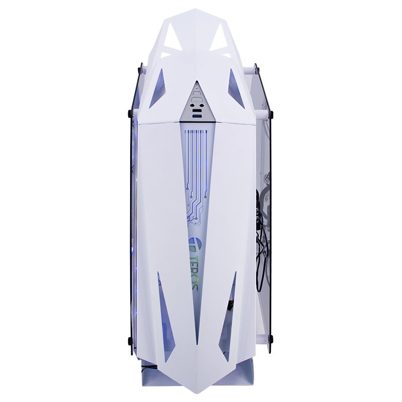 CASE GAMER TEROS TE - 1316G, MID TOWER, USB 3.0 / USB 2.0, AUDIO, VENTILADOR ARGB, NEGRO TE-1316G - SMART BUSINESS