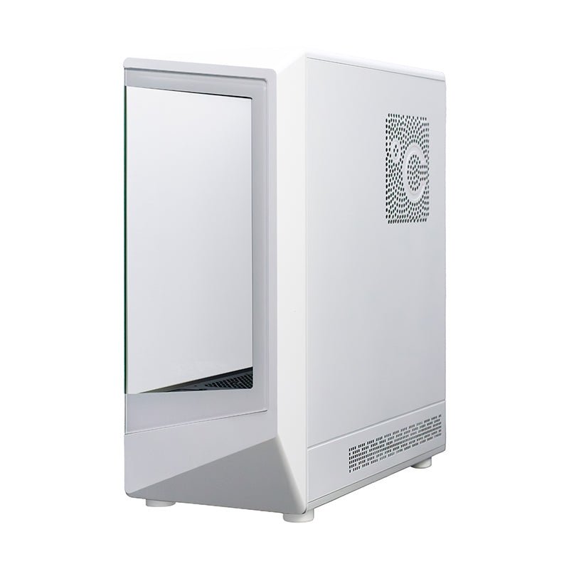 CASE GAMER TEROS TE - 1322G, MID TOWER, USB 3.0 / USB 2.0, AUDIO, VENTILADOR ARGB, BLANCO TE-1322G - SMART BUSINESS