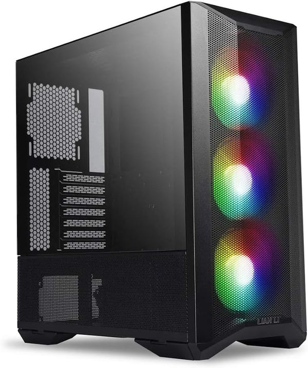 CASE LIAN LI LANCOOL II MESH C BLACK ARGB, 2 VIDRIO  TEMPLADO, USB TIPO - C (RGB - X)  RGB-X - SMART BUSINESS