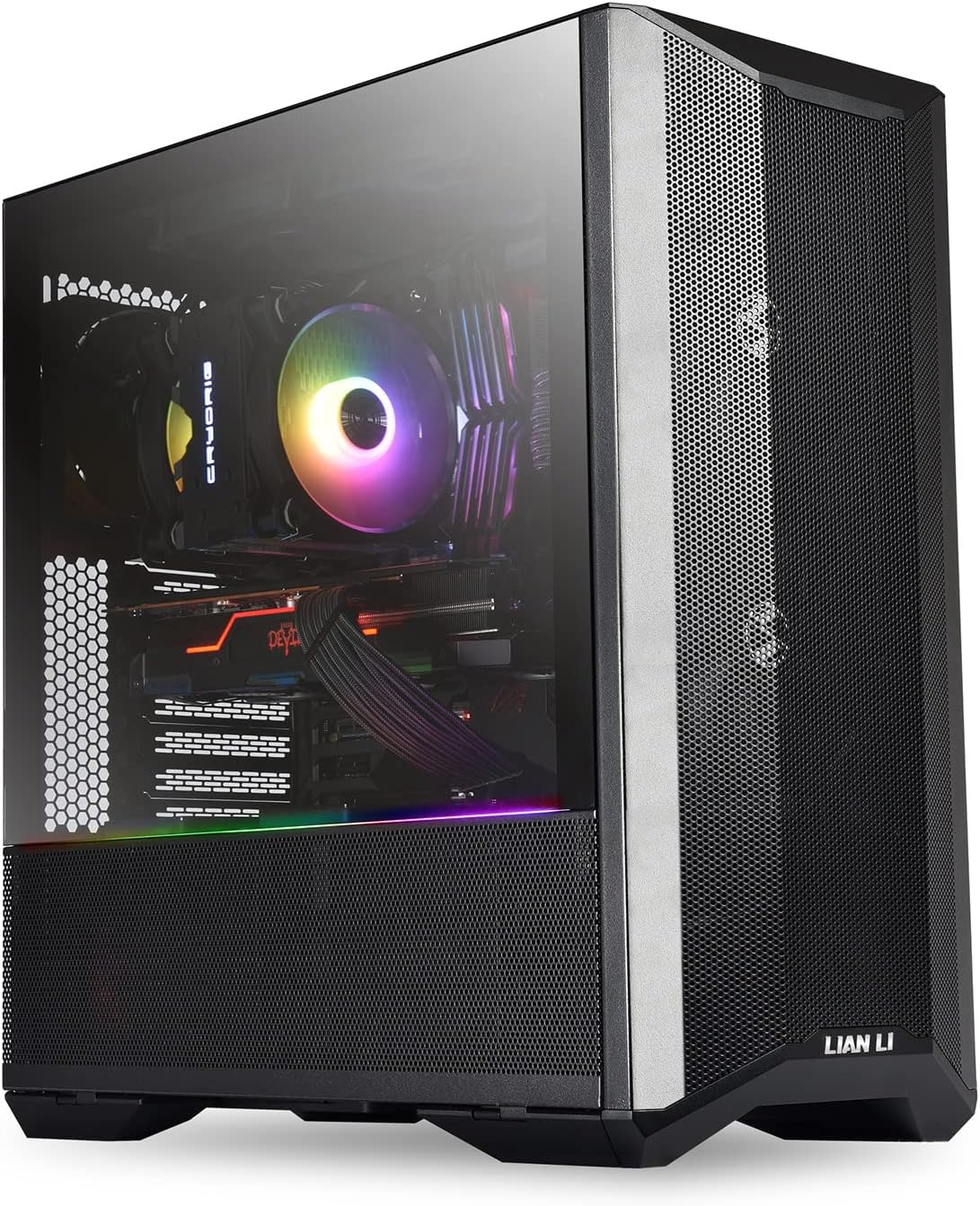 CASE LIAN LI LANCOOL II MESH C PERFORMANCE BLACK, 2  VIDRIO TEMPLADO, USB TIPO - C (PERFORMANCE - X)  PERFORMANCE-X - SMART BUSINESS