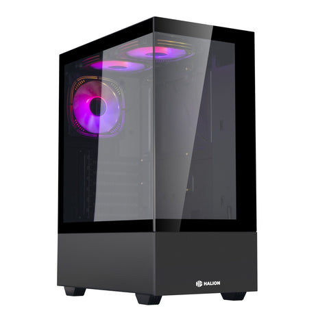 CASE MARK 355, Case sin Fuente, USB 3.0 x1, USB 2.0 x2, Audio HD, 03 Ventiladores Luz LED RGB, VT lateral y frontal, Medidas: 341 x 200 x 450mm, 1x3.5HDD, 1x2.5SDD interno MARK-355 - SMART BUSINESS