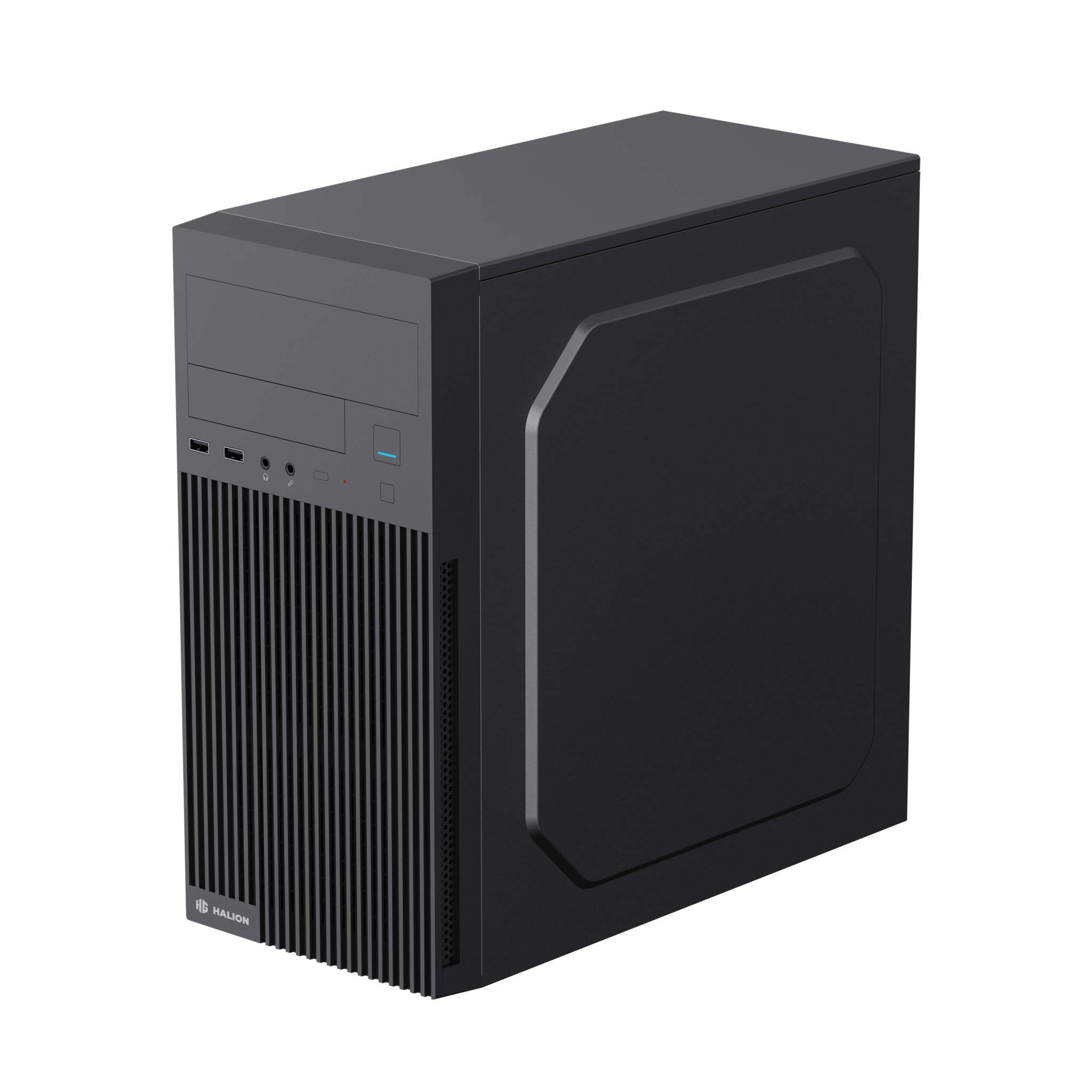 CASE MATX 6521, FUENTE ATX 600W, 2xUSB 2.0, 1xAUDIO, 1xMICROFONO, Medidas: 372 x 178 x 353mm MATX-6521 - SMART BUSINESS