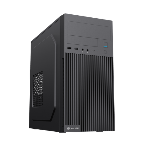 CASE MATX 6521, FUENTE ATX 600W, 2xUSB 2.0, 1xAUDIO, 1xMICROFONO, Medidas: 372 x 178 x 353mm MATX-6521 - SMART BUSINESS