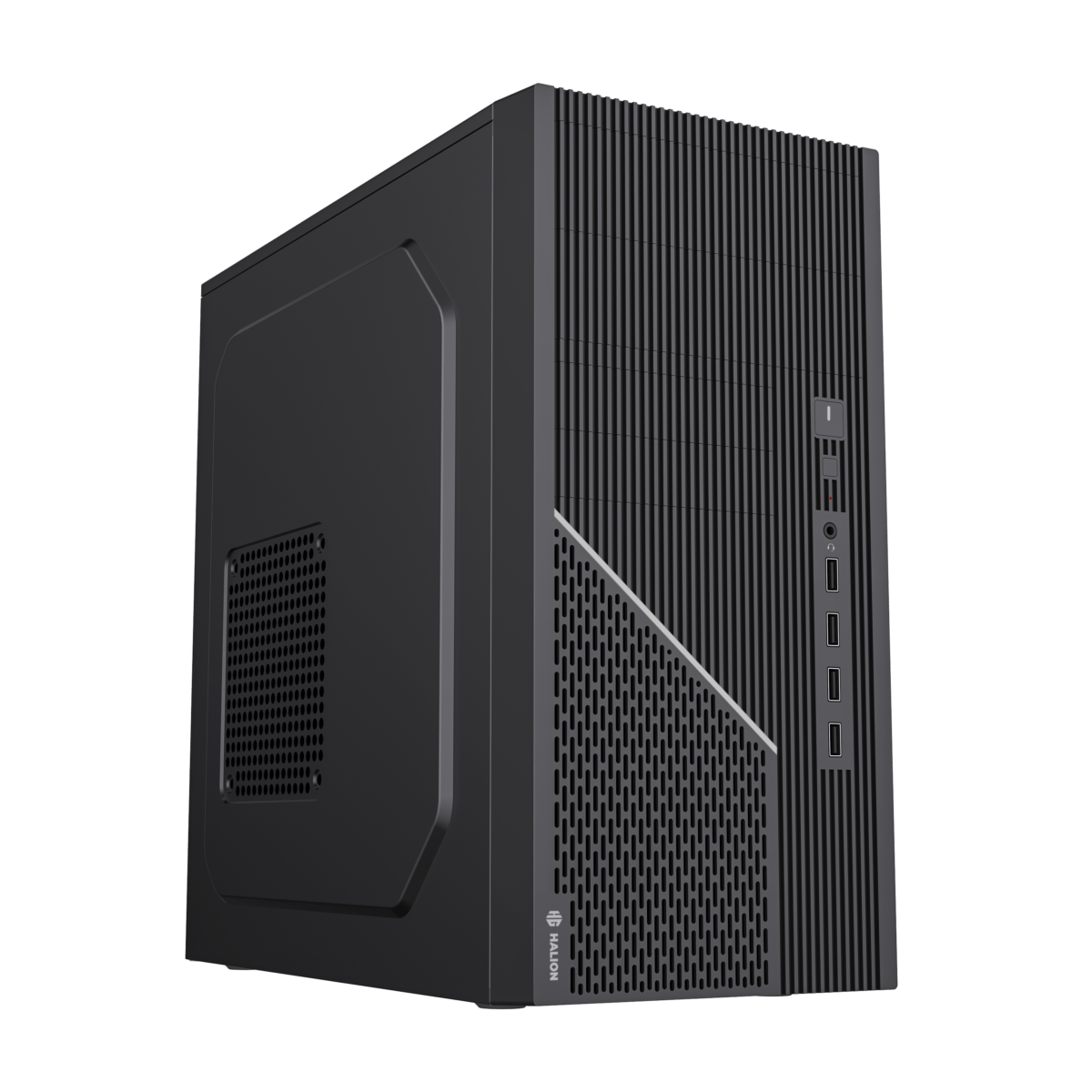 CASE MATX 6526, FUENTE 600W, 4xUSB 2.0, 1xTRRS, ATX 600W, Medidas: 372 x 178 x 353mm MATX-6526 - SMART BUSINESS