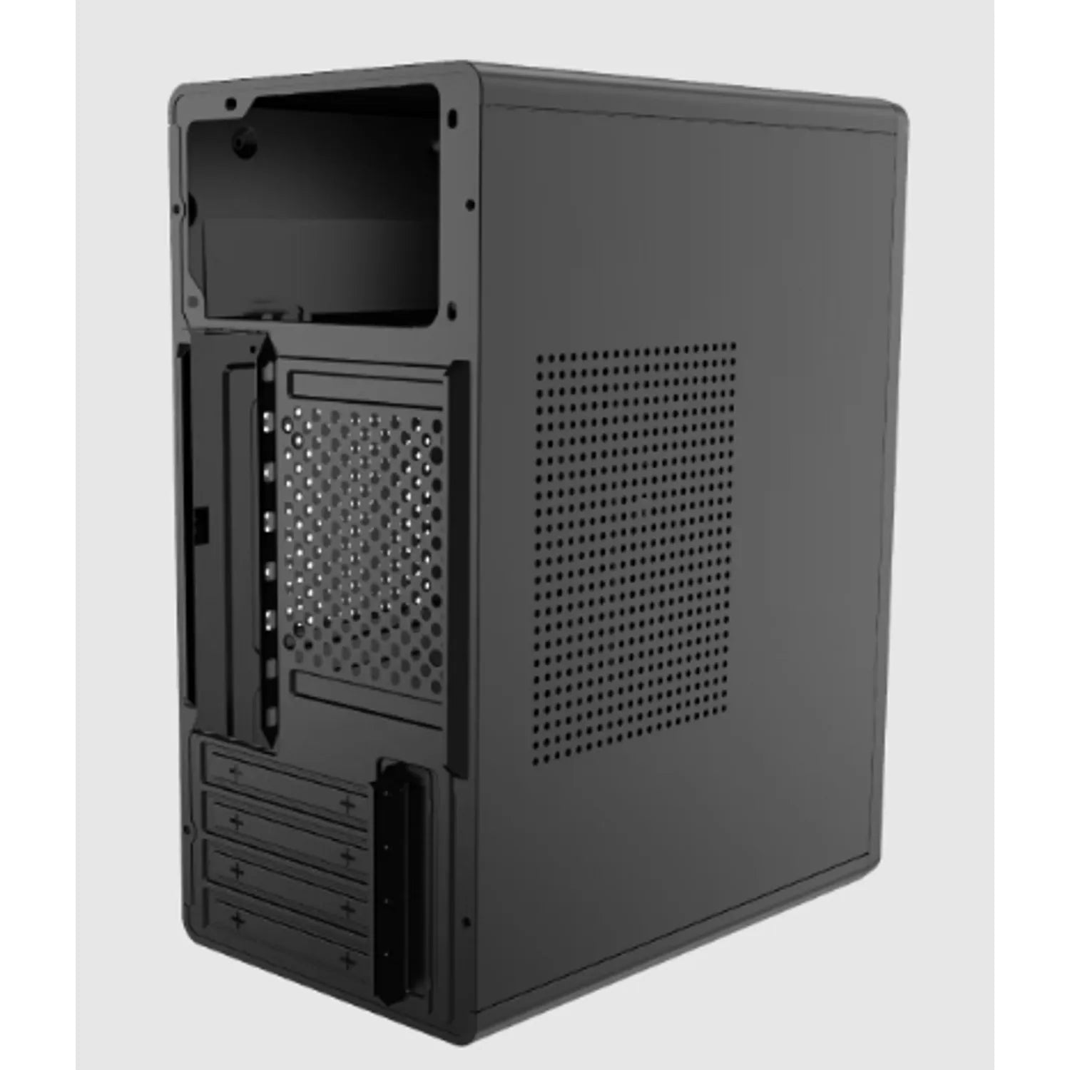 CASE MATX OMEGA T28 600W, FUENTE 600W, 2xUSB 2.0, Audio HD, Micrófono HD, Medidas: 270 x 165 x 345mm, 3x3.5HDD, 2x2.5SDD interno MATX-OMEGA-T28-600W - SMART BUSINESS