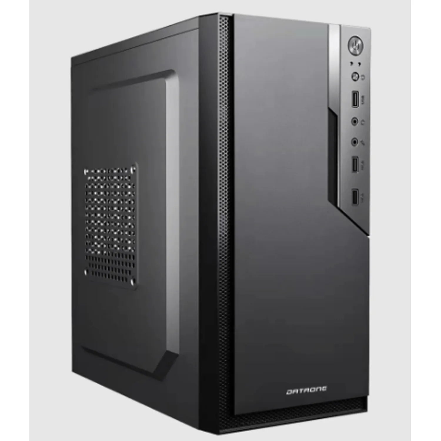 CASE MICRO ATX NOVA T22, FUENTE 600W, 2xUSB 2.0, Audio, Micrófono, Medidas: 270 x 163 x 340mm, 2x3.5HDD, 1x2.5SDD interno NOVA-T22 - SMART BUSINESS