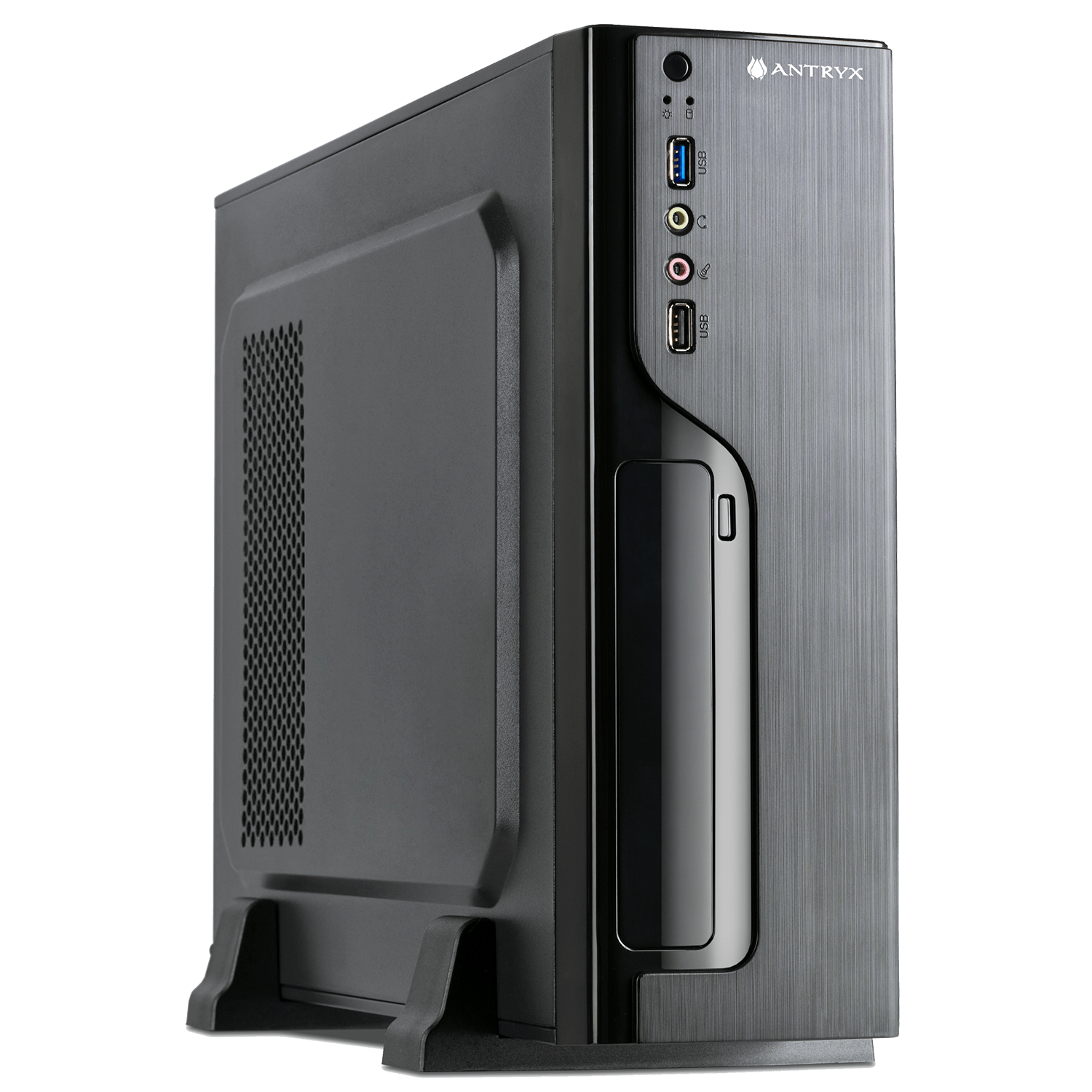 CASE MINI ANTRYX EXTREME XS - 120 FUENTE 350W (AC - XS120K - 350CP) NEGRO AC-XS120K-350CP - SMART BUSINESS