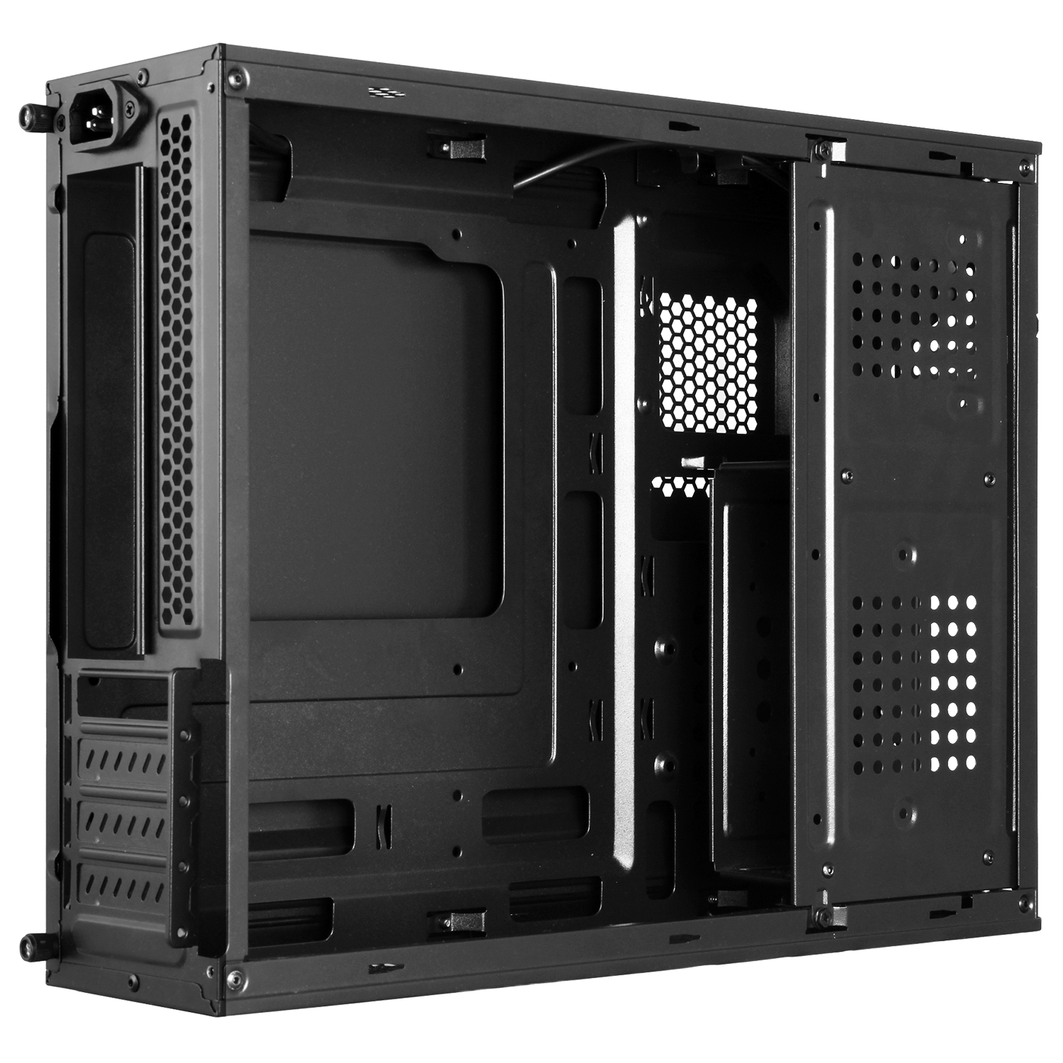 CASE MINI ANTRYX EXTREME XS-120 FUENTE 350W (AC-XS120K-350CP) NEGRO - SMART BUSINESS