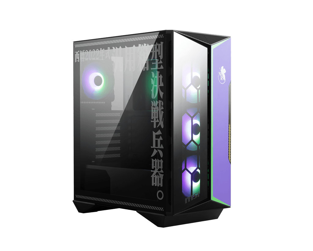 CASE MSI MPG GUNGNIR 110R EVA E - PROJECT, ARGB, ATX, NEGRO, USB 3.2/ USB - C AUDIO MPG GUNGNIR 110R EVA E-PROJECT - SMART BUSINESS
