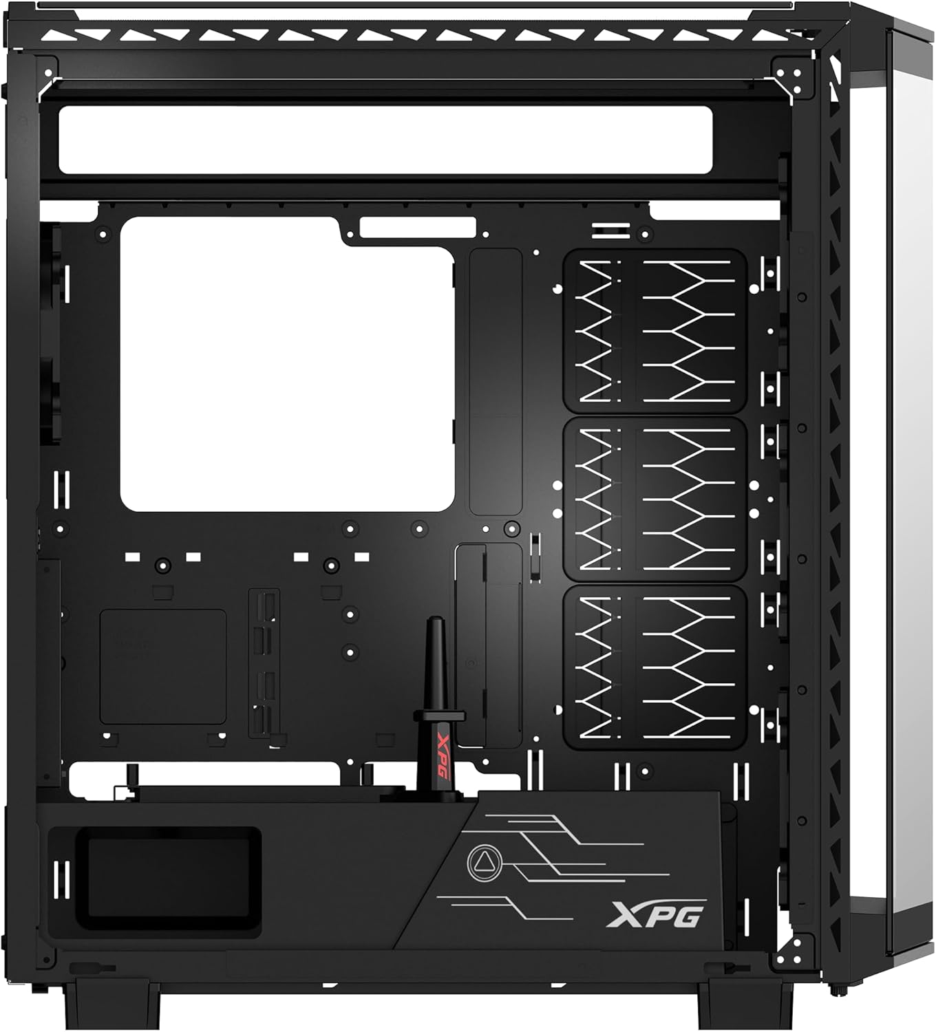 CASE - PC XPG BATTLECRUISER II BK MT 4AR GL BATTLECRUISERIIST - BKCWW BATTLECRUISERIIST-BKCWW - SMART BUSINESS