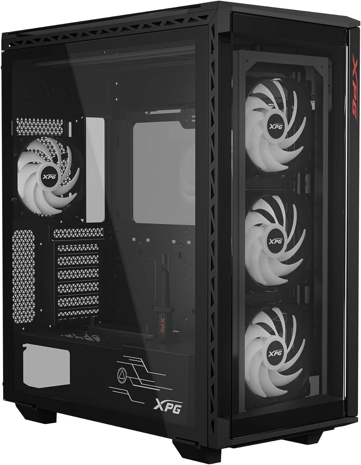 CASE - PC XPG BATTLECRUISER II BK MT 4AR GL BATTLECRUISERIIST - BKCWW BATTLECRUISERIIST-BKCWW - SMART BUSINESS