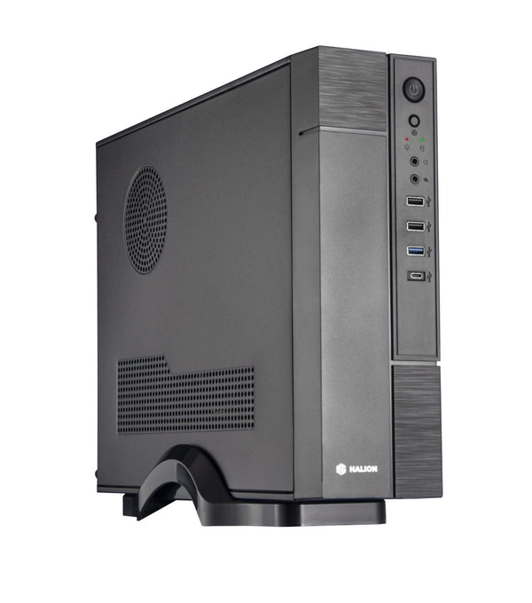 CASE SLIM SLIM822 FUENTE 350W, 1xUSB3.0, 2xUSB 2.0, TYPE - C, Audio HD, 1X6CM COOLER Medidas: 393 x 90.5 x 305mm 2x3.5HDD, 2x2.5SDD interno SLIM822 - SMART BUSINESS