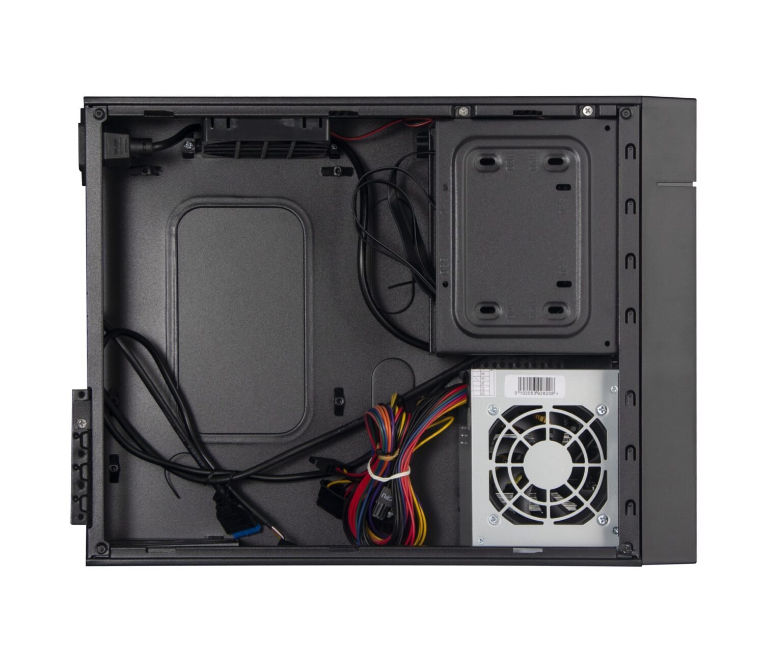 CASE SLIM SLIM822 FUENTE 350W, 1xUSB3.0, 2xUSB 2.0, TYPE - C, Audio HD, 1X6CM COOLER Medidas: 393 x 90.5 x 305mm 2x3.5HDD, 2x2.5SDD interno SLIM822 - SMART BUSINESS