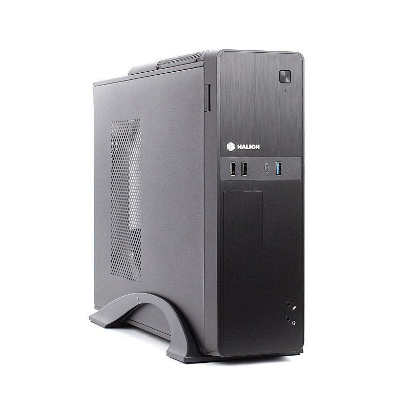 CASE SLIM SUPRA - PRO S615 FUENTE 350W, 1xUSB3.0,2xUSB 2.0, TYPE - C, Audio HD, 1X8CM COOLER Medidas: 393 x 90.5 x 305mm 2x3.5HDD, 2x2.5SDD interno SUPRA-PRO-S615 - SMART BUSINESS
