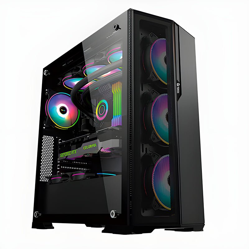 CASE TEROS GAMER TE1175N, MID TOWER, NEGRO, USB 3.0, USB 2.0, AUDIO. TE1175N - SMART BUSINESS