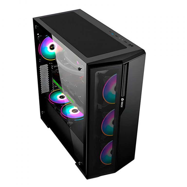 CASE TEROS GAMER TE1175N, MID TOWER, NEGRO, USB 3.0, USB 2.0, AUDIO. TE1175N - SMART BUSINESS