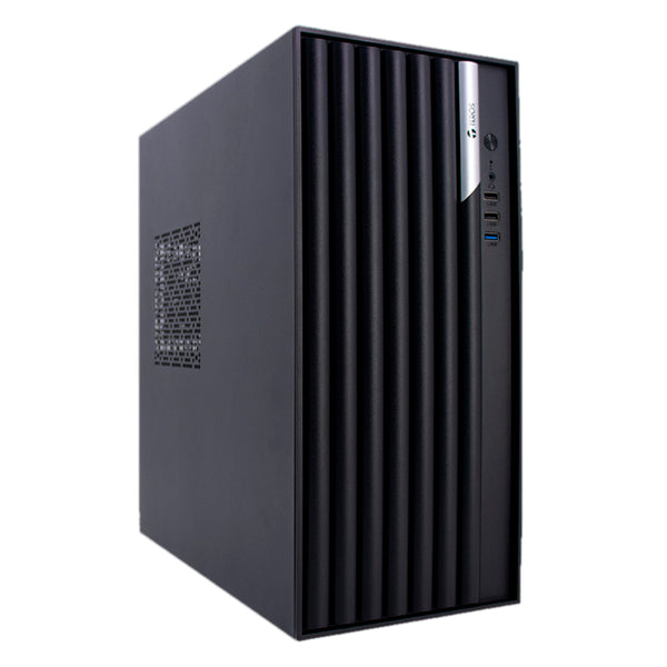 Case TEROS TE-1036S, Factor de forma ATX, 250 W, USB 3.0 / 2.0, audio, negro. - SMART BUSINESS