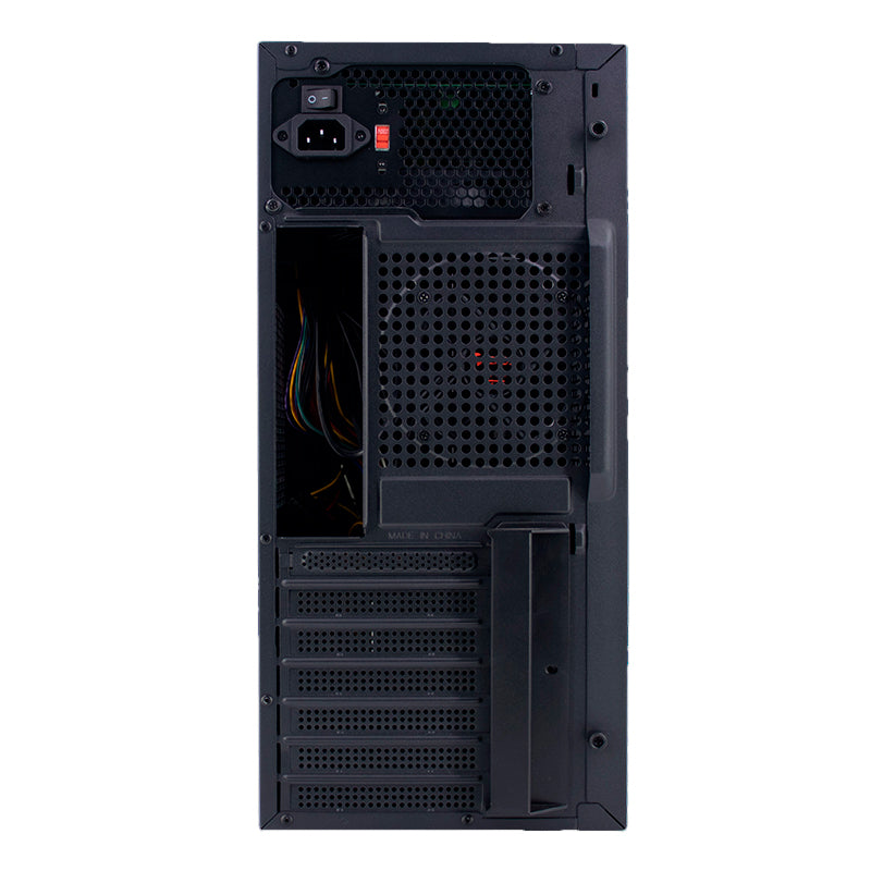Case TEROS TE-1036S, Factor de forma ATX, 250 W, USB 3.0 / 2.0, audio, negro. - SMART BUSINESS