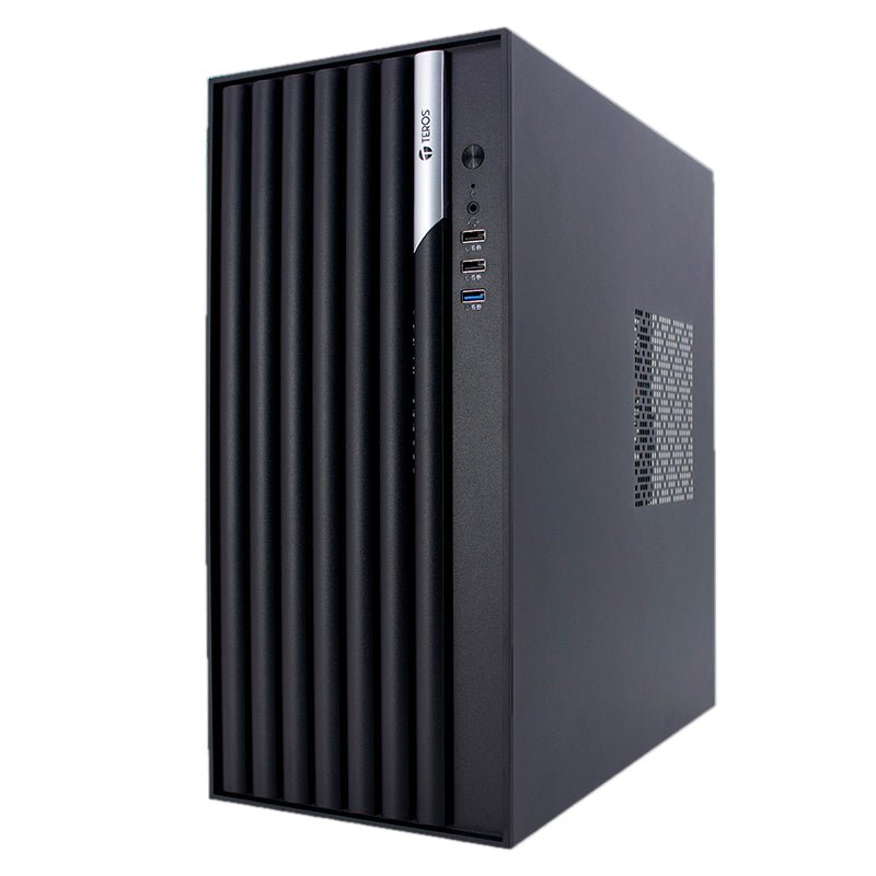 CASE TEROS TE - 1036S, FACTOR DE FORMA ATX, 250 W, USB 3.0 / 2.0, AUDIO, NEGRO. TE-1036S - SMART BUSINESS