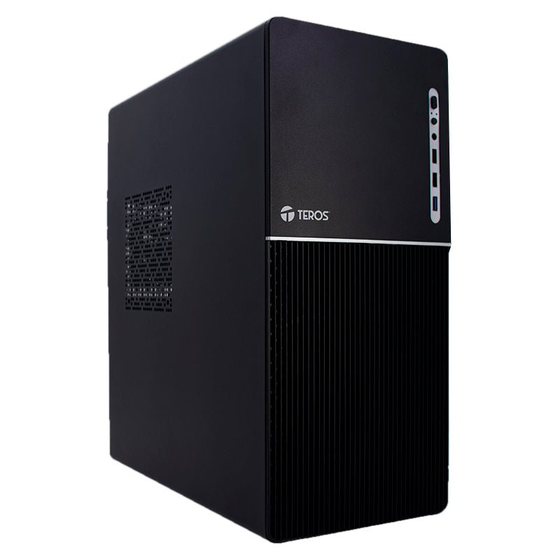 CASE TEROS TE - 1037S, FACTOR DE FORMA ATX, 250 W, USB 3.0 / 2.0, AUDIO, NEGRO. TE-1037S - SMART BUSINESS