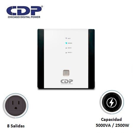 estabilizador de tension-cdp chicago digital power-r-avr5008i